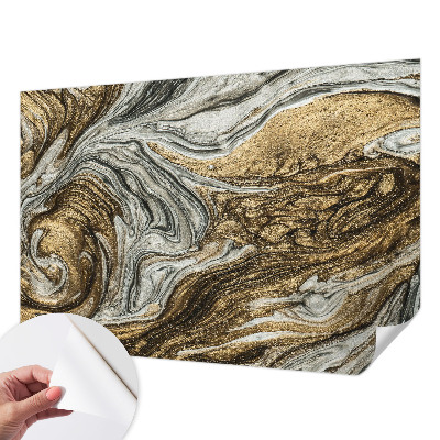 Baby room wall mural Abstract swirls