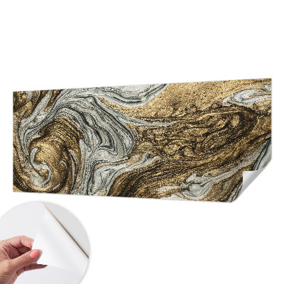 Baby room wall mural Abstract swirls