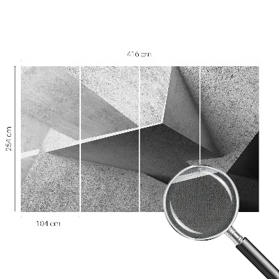 Self-adhesive photo wallpaper Geometric structures