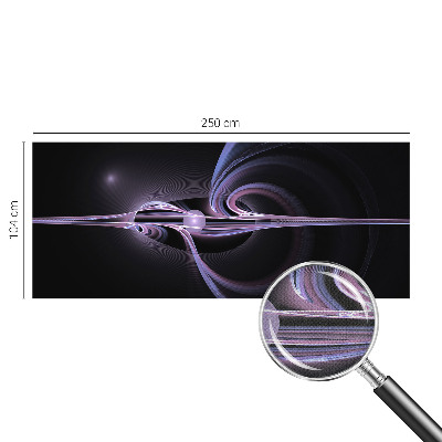 Peel and stick wall mural for bedroom Cosmic abstraction