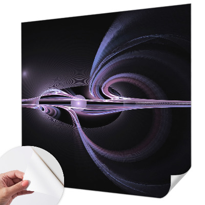 Peel and stick wall mural for bedroom Cosmic abstraction