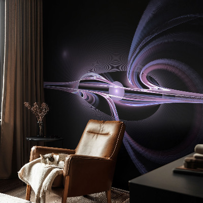 Peel and stick wall mural for bedroom Cosmic abstraction