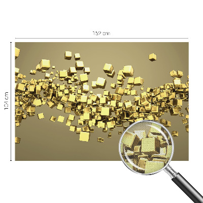 Nursery wall mural Creative cubes