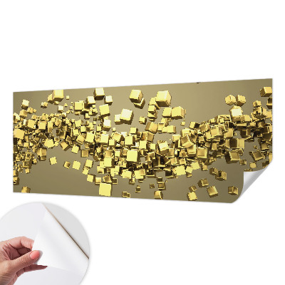 Nursery wall mural Creative cubes