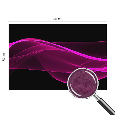3D wall mural Pink ribbons