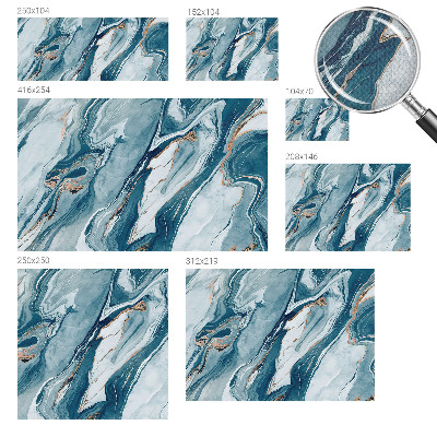 Self-adhesive photo wallpaper with a mineral elegance design