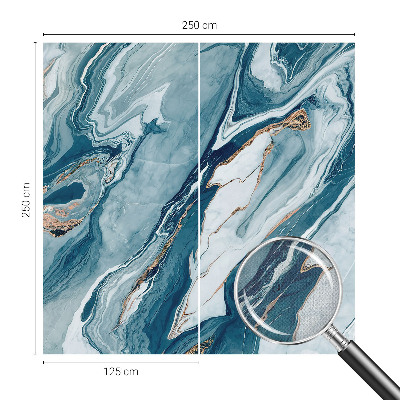 Self-adhesive photo wallpaper with a mineral elegance design