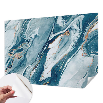Self-adhesive photo wallpaper with a mineral elegance design