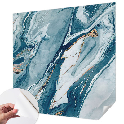 Self-adhesive photo wallpaper with a mineral elegance design