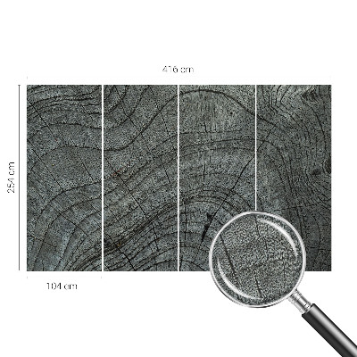 Peel and stick wall mural for living room Grain pattern