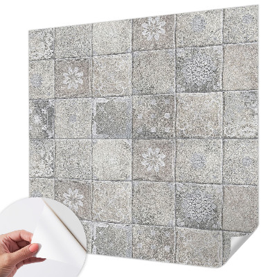 Children's wall mural with subtle pattern suitable for kids' rooms