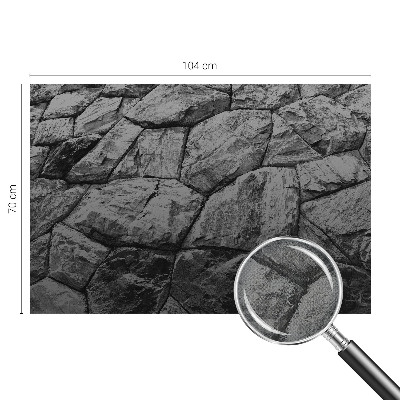 Baby room wall mural Stone textures