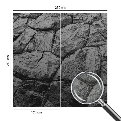 Baby room wall mural Stone textures