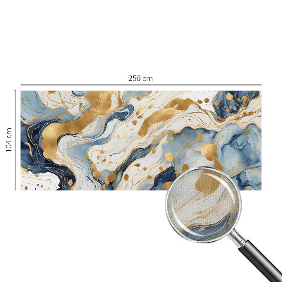 Peel and stick wall mural with an abstract elegant design