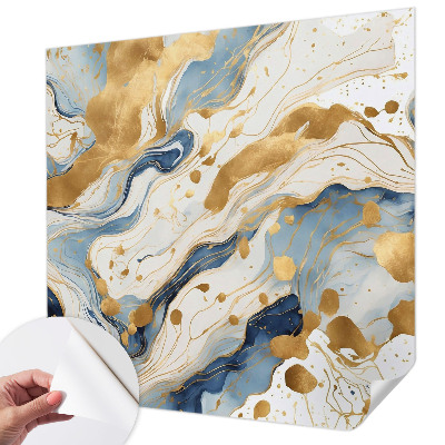 Peel and stick wall mural Abstract elegance