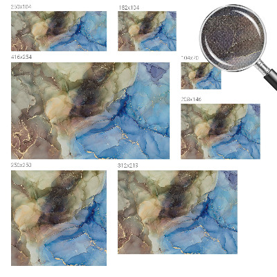 Peel and stick wallpaper mural Colorful abstract