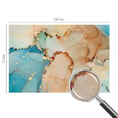 Self-adhesive photo wallpaper with a colorful abstract design