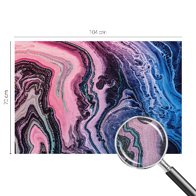 Removable wall mural wallpaper Colorful swirls
