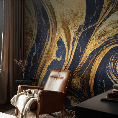 Peel and stick wall mural for living room Marble patterns