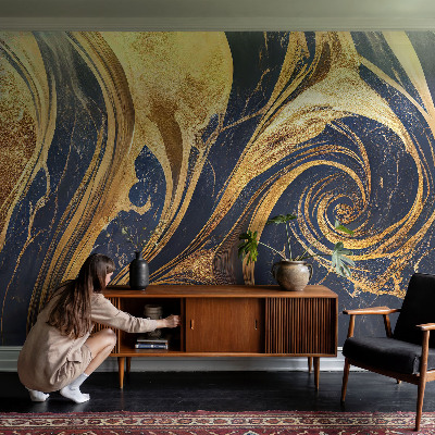 Peel and stick wall mural for living room Marble patterns