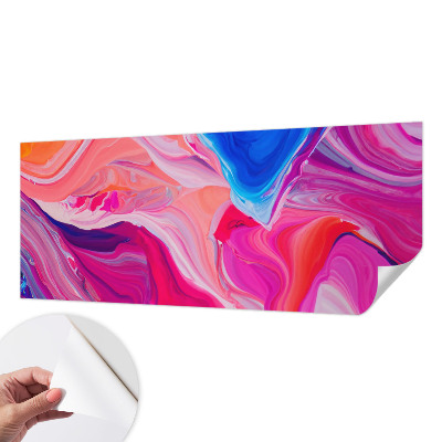 Nursery wall mural Liquid waves