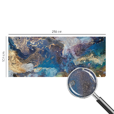 Children's wall mural Cosmic mosaic