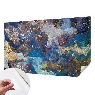 Children's wall mural Cosmic mosaic