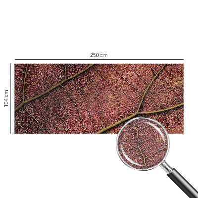 Baby room wall mural Leafy texture