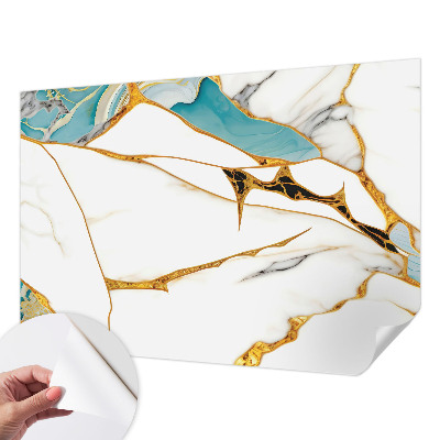 Peel and stick wallpaper mural The elegance of marble