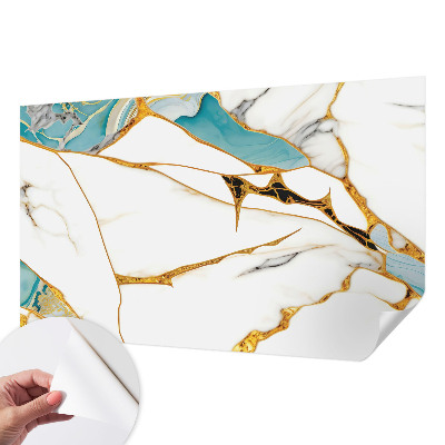Peel and stick wallpaper mural The elegance of marble