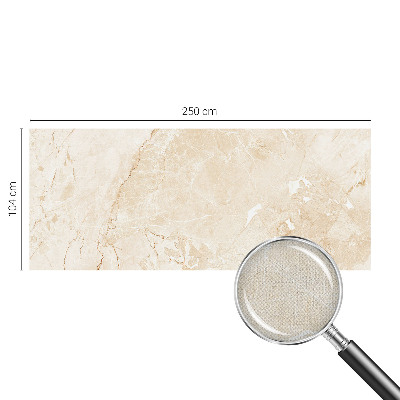 Stick-on wall mural with a natural stone look