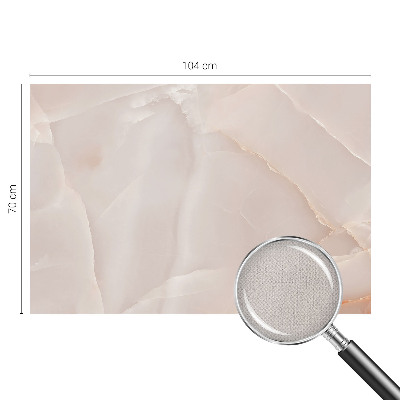 Self-adhesive photo wallpaper with a pink marble design