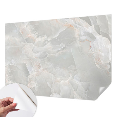 Peel and stick wall mural for bedroom Marble texture