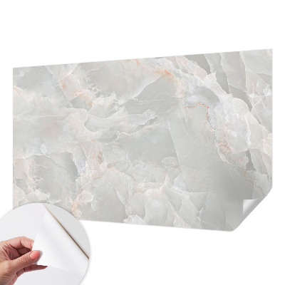 Peel and stick wall mural for bedroom Marble texture