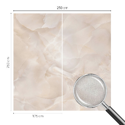 3D wall mural with a delicate marble design
