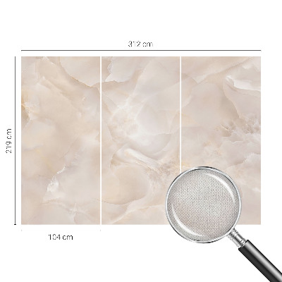3D wall mural Delicate marble