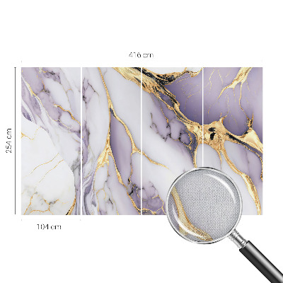 3D photo wallpaper mural with an abstract marble design