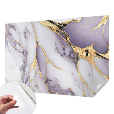3D photo wallpaper mural with an abstract marble design