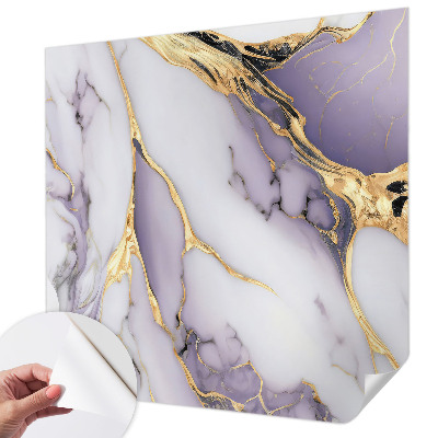 3D photo wallpaper mural with an abstract marble design