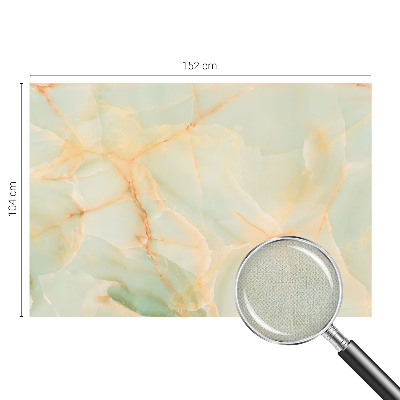 Baby room wall mural with a marble elegance design