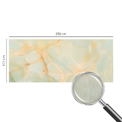 Baby room wall mural with a marble elegance design