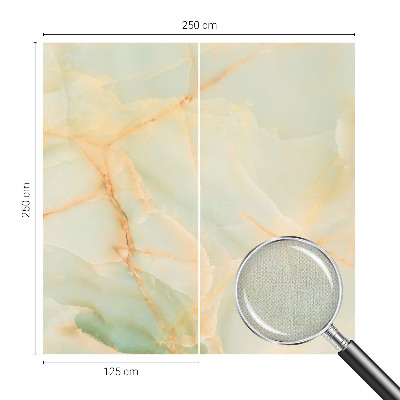 Baby room wall mural with a marble elegance design