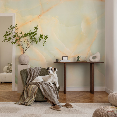Baby room wall mural Marble elegance