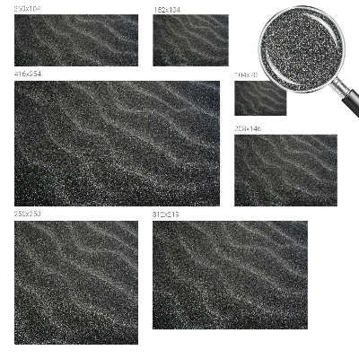 Removable wall mural Sand waves