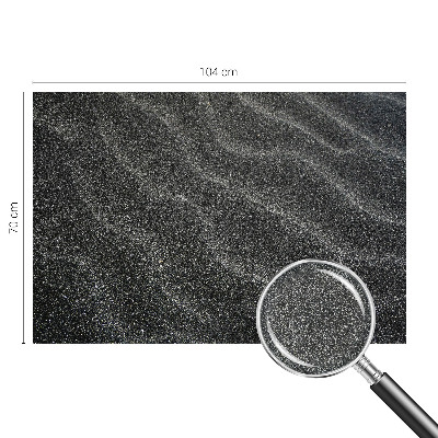 Removable wall mural with a sand wave design
