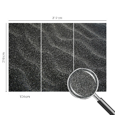 Removable wall mural Sand waves