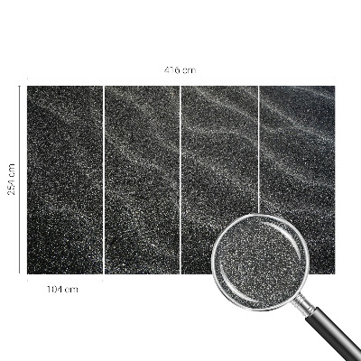 Removable wall mural Sand waves