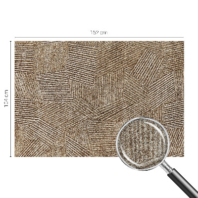 Peel and stick wall mural for kids' room Structural lines
