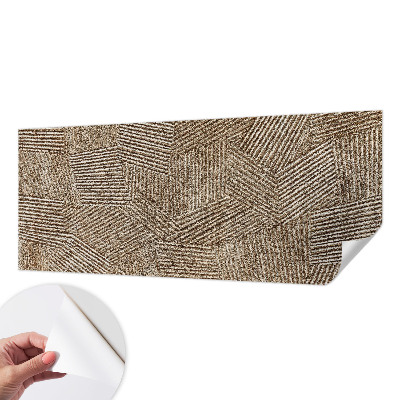 Peel and stick wall mural for kids' room Structural lines