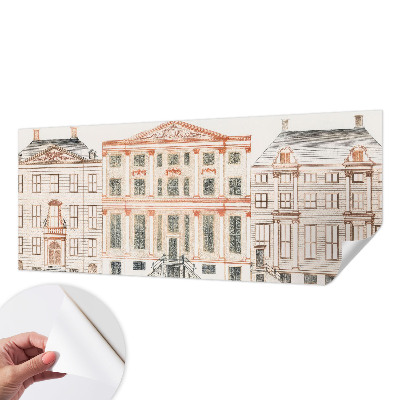 Baby room wall mural Classic buildings